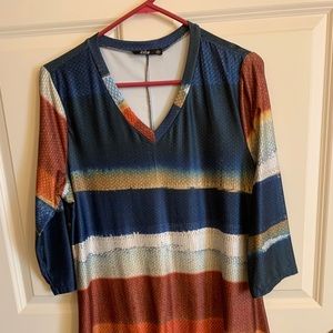 Lily V-Neck Tunic Top